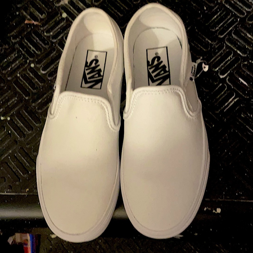 Vans Sneakers Size 6 in White